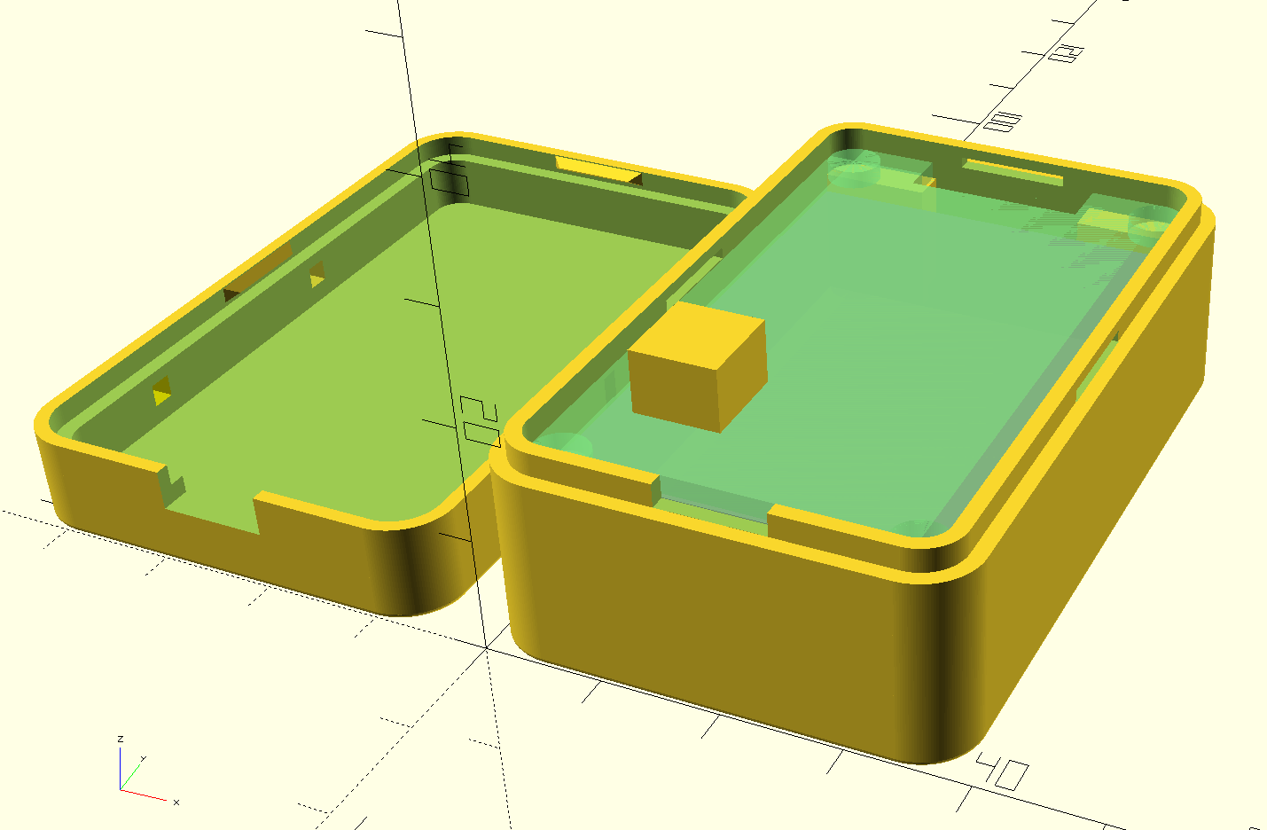 Enclosure 3D model